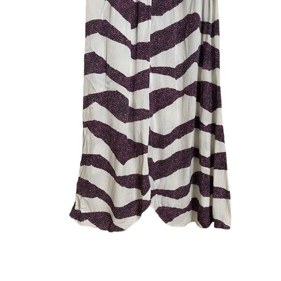 Isabel Marant Purple and White Midi Skirt - Picture 4 of 14